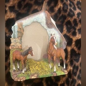 Horse picture frame